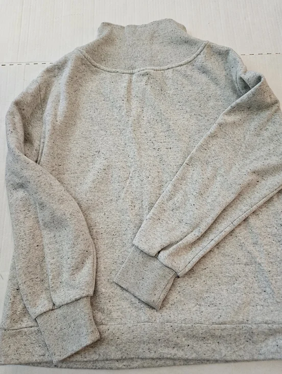 Varley Clearwater Heather Gray Half-Zip Pullover Sweatshirt Women, M - Picture 10 of 15